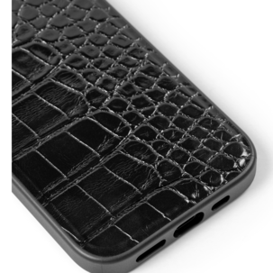 Ideal of Sweden Black Croro mobildeksel til iPhone 13/14/15/16e/17e