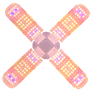 Kokoontaitettava LED-kasvivalo E27, kasvilamppu, 24 W