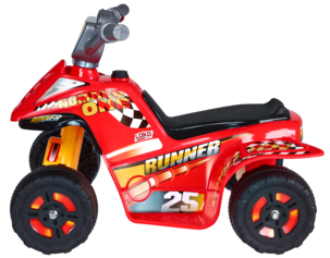 Batteridriven fyrhjuling