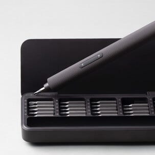 Hoto elektrisk skruvmejsel, liten skruvdragare med 25 bits