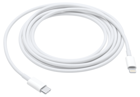 Apple USB-C till Lightning för iPhone / iPod / iPad / AirPods, 2 meter