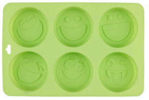 Silikonbakform Smiley