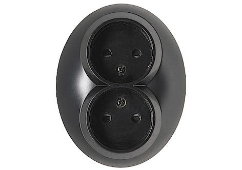 2-vägs vägguttag Schneider Renova