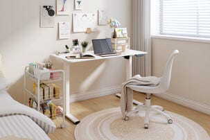 Sähköpöytä muistitoiminnolla 120x60 cm