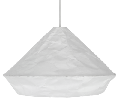 Elin hengende taklampe papir, hvit, 40 cm, Northlight