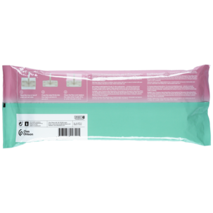 Kostea lattiamoppi, täyttöpakkaus Fresh Cotton, 15 kpl