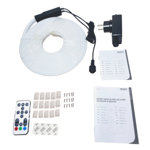 Deltaco Smart LED-valonauha neon RGB ulos, 5 m