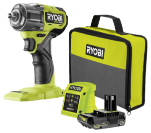 Ryobi Mutterinväännin LED 18V RIW18C akkukäyttöinen