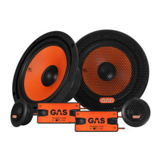 GAS Audio Power MAD K2-64 6,5 tum 2-vägs kit för bilstereosystem