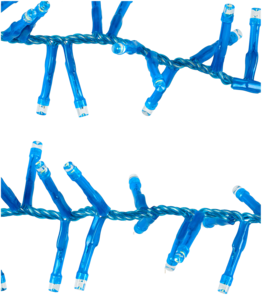 Valoketju 250 LED-valoa, 2,5 m, sisä- ja ulkokäyttöön