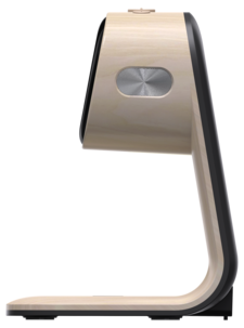 Väckarklocka digital med belysning och trådlös laddning Qi