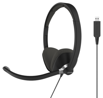 KOSS headset med mikrofon CS300 on ear, USB
