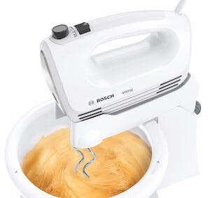 Bosch CleverMixx MFQ2600X, elvisp med bunke