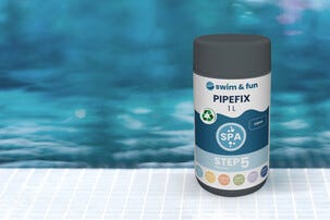 Swim & Fun Spa PipeFix rörrengöring spabad, 1 liter