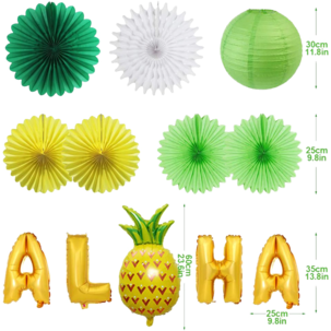 Festdekorasjoner med sommertema