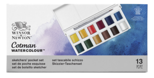 Akvarellfärgssats Winsor & Newton