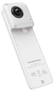 Insta360 Nano, 360°-kamera for iPhone 