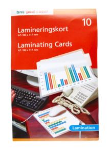 Laminat for kaldlaminering uten maskin, 10 stk