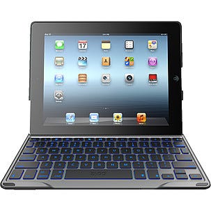 Zagg PROfolio + futteral med tastatur for iPad