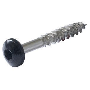 Takrenneskrue, svart