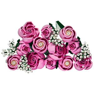 LEGO Botanicals Rosa rosebukett 10374, fra 18 år