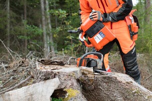 Husqvarna kombidunk, 5 l bränsle och 2,5 l kedjeolja