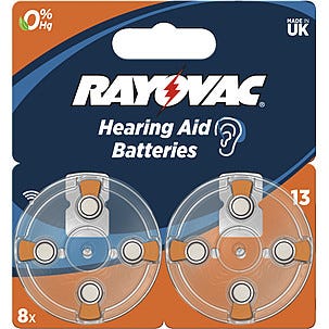 Rayovac 13 høreapparatbatteri