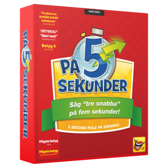 På 5 Sekunder partyspel, ALF, från 10 år