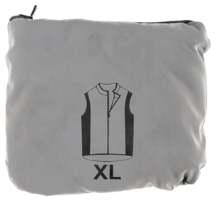 Refleksvest grå, S–XXL, Clas Ohlson