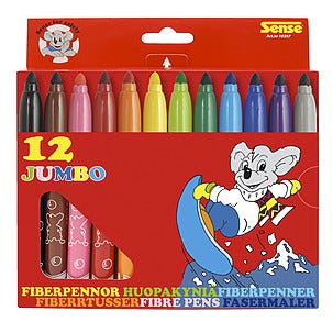 Fiberpennor Jumbo