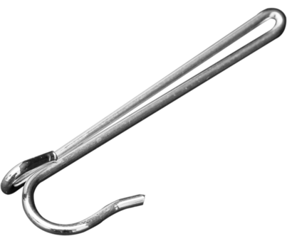 Fingerkrok gardin, gardinkrok hög fattning, 10-pack 