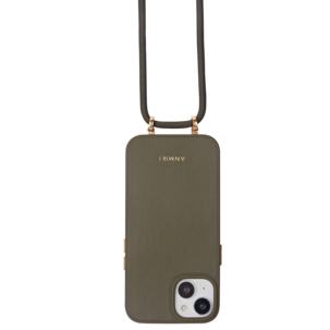 Anmiki mobildeksel med skulderreim til iPhone 13 og 14 