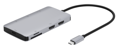 USB-C hub 8-i-1