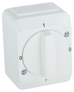 Schneider Aqua Pinta-asennettava 2-napainen kiertokytkin