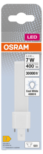 Kompaktlysrör LED S7 G23 3,5 W Osram Dulux