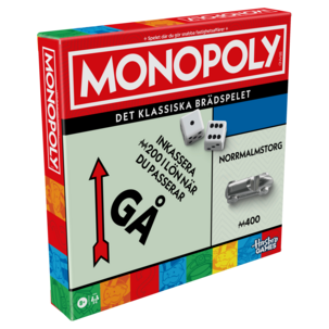Monopoly Classic Refresh 90 Year, Hasbro, från 8 år