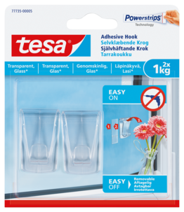 Självhäftande krokar Tesa