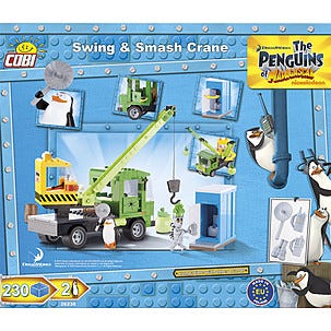 Cobi byggeklosser, kranbil