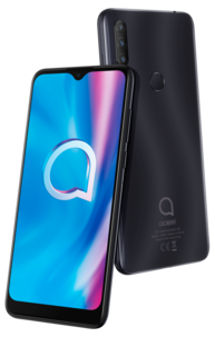 Mobiltelefon Alcatel 1S (2020), 32 GB, Dual SIM Power Gray