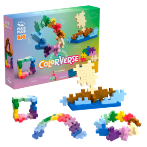 Plus-Plus BIG Learn to Build Colorverse 60 bitar, från 1 år