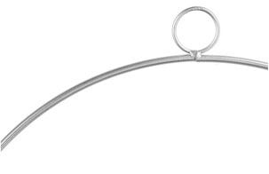 Metallirengas 30 cm koriste