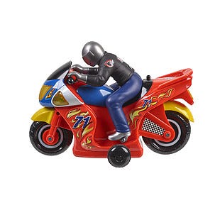 Radiostyrd motorcykel