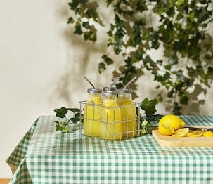 Lasipullot ja pillit, 4 kpl