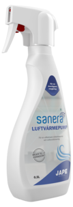 Rengöring luftvärmepump, Sanera 500 ml
