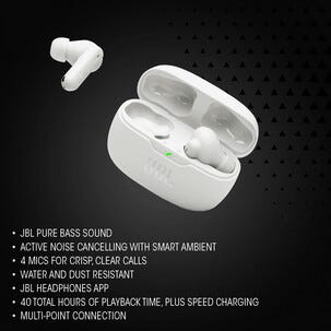JBL Wave Beam 2 trådlösa in ear-hörlurar med mikrofon