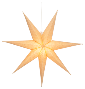 Adventsstjärna jute 100 cm Northlight