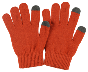 Vanter for touch, rustrød