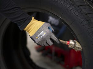 Tegera 8805R skärskyddshandskar med värmeskydd, B