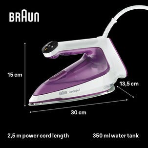Braun FreeStyle 7 dampstrykejern, FI 7215 VI