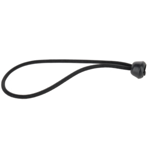 Gummistropp med kula, elastisk, 10-pack